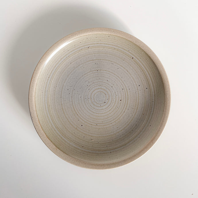Ash Stoneware Plate
