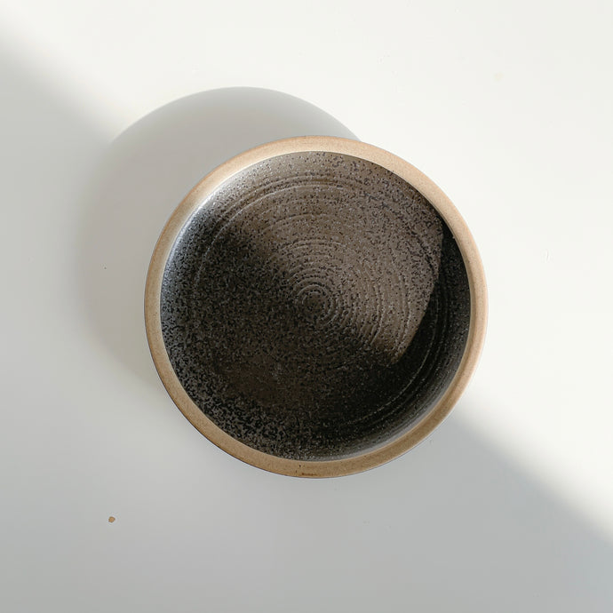 Charcoal Stoneware Plate
